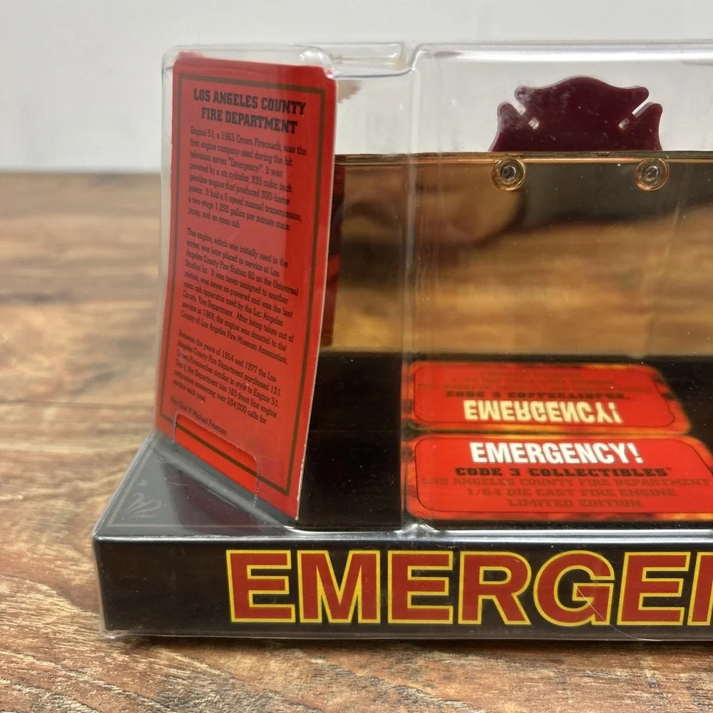 Code 3 EMERGENCY! Los‎ Angeles County Fire Department Engine 51 Limited Edition